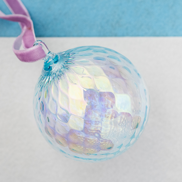 Aquamarine Classic Round Ornament