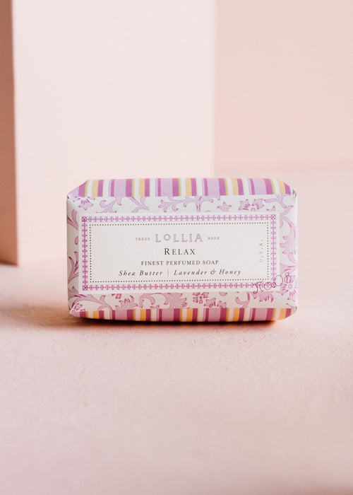 Lollia Relax Shea Butter Soap