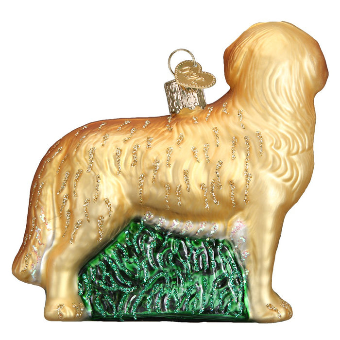 Old World Christmas Golden Retriever Ornament