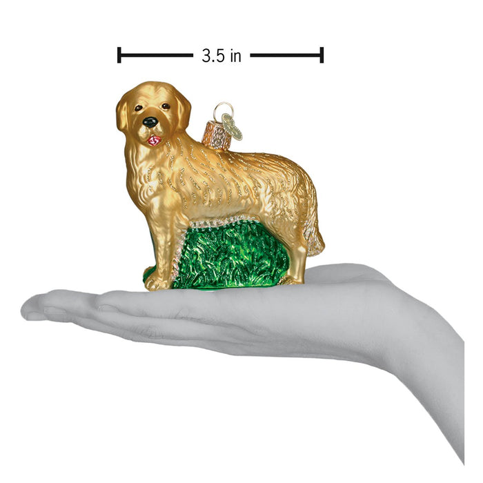 Old World Christmas Golden Retriever Ornament