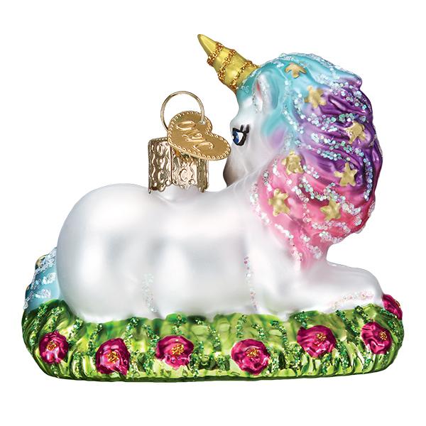 Old World Christmas Baby Unicorn Ornament