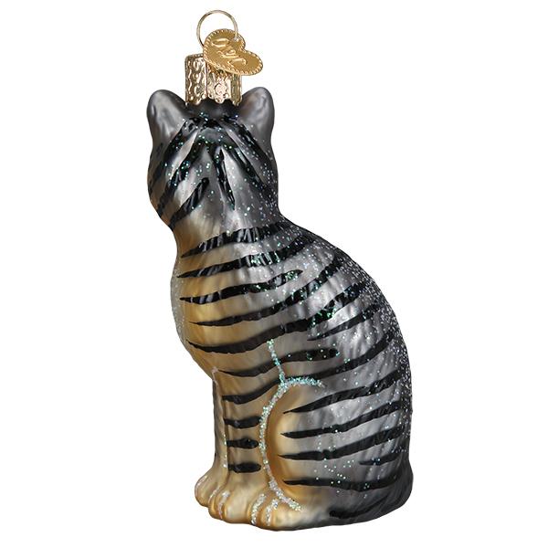 Old World Christmas Tabby Cat Ornament