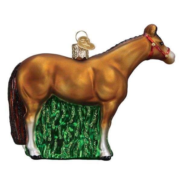 Old World Christmas Quarter Horse Ornament