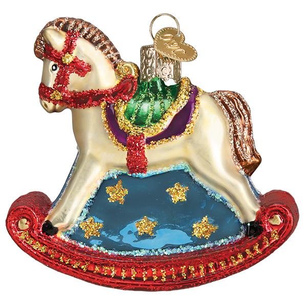 Old World Christmas Rocking Horse Ornament