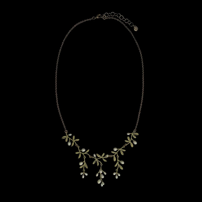 Silver Seasons Garden Vine Statement Necklace