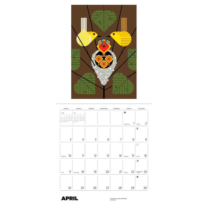 Charley Harper 2022 Wall Calendar