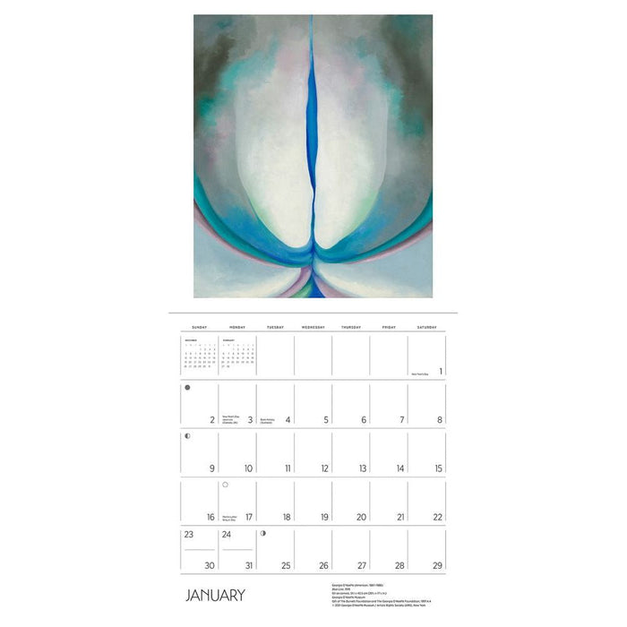 Georgia O'Keeffe 2022 Wall Calendar