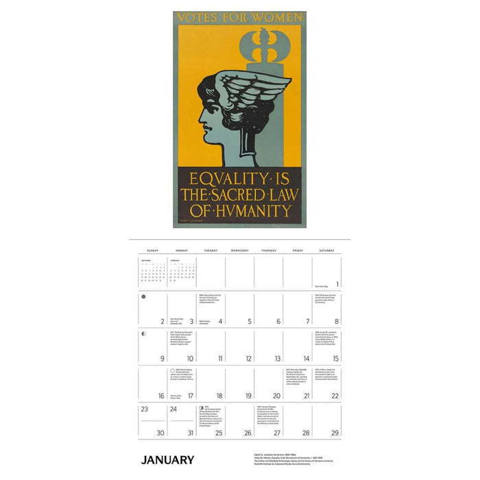 The Fight for Women's Rights 2022 Wall Calendar