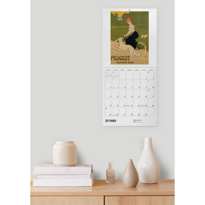 Bicycles Vintage Posters 2022 Wall Calendar