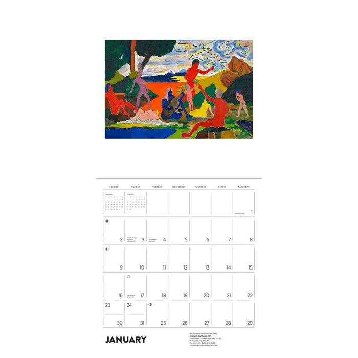 African American Art 2022 Wall Calendar