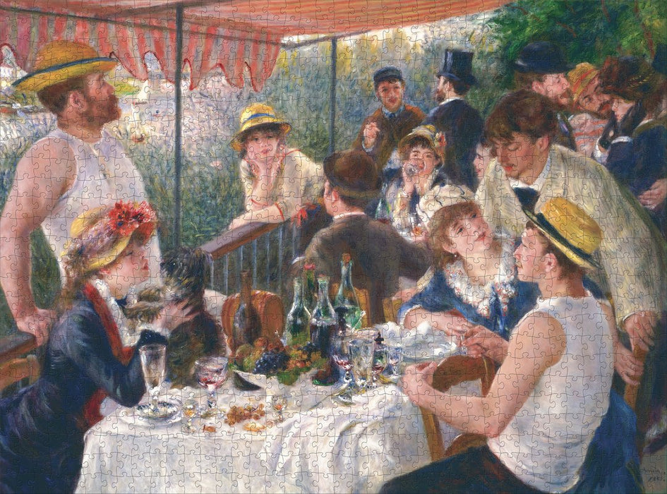 Pierre-Auguste Renoir: Luncheon of the Boating Party 1000-piece Jigsaw Puzzle