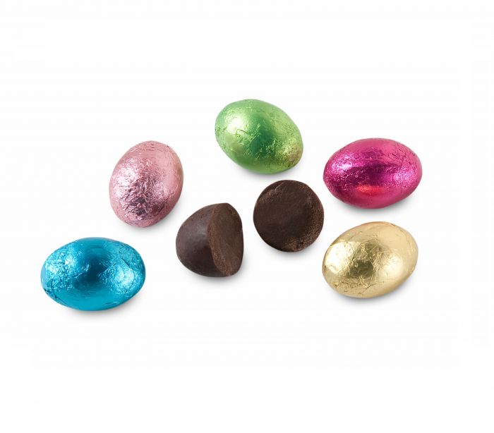 Dark Chocolate Foiled Eggs