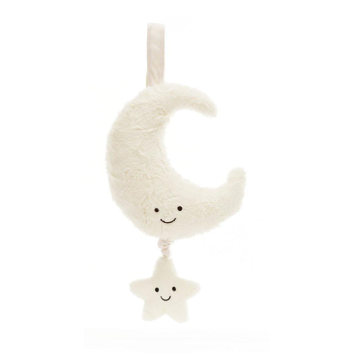 JellyCat Amuseables Moon Musical PullPlush Toy