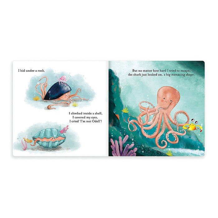 JellyCat The Fearless Octopus Book