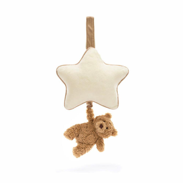 JellyCat Bartholomew Bear Musical PullPlush Toy