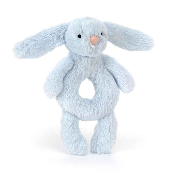 JellyCat Bashful Blue Bunny Ring RattlePlush Toy