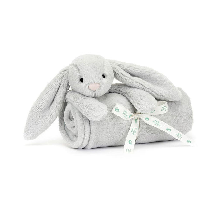 JellyCat Bashful Silver Bunny BlankiePlush Toy