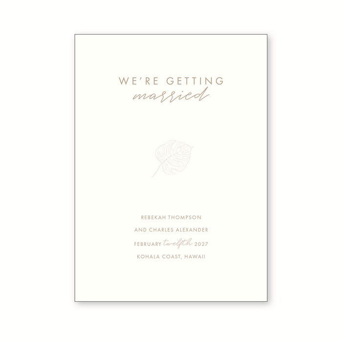 Seaside Wedding Invitation Suite