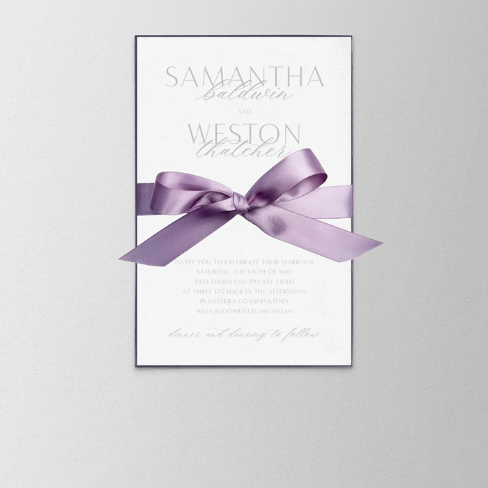 Gouache Wedding Invitation Suite