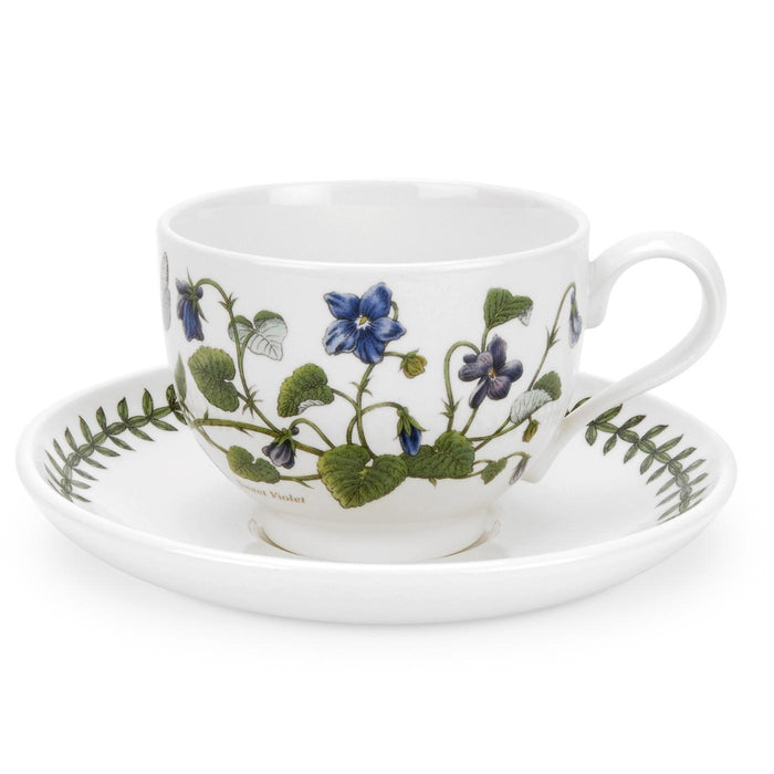 Portmeiron Botanic Garden Teacup & Saucer