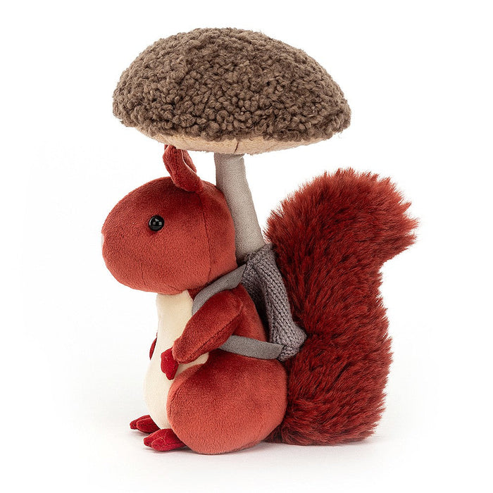 JellyCat Fungi Forager Squirrel Plush Toy