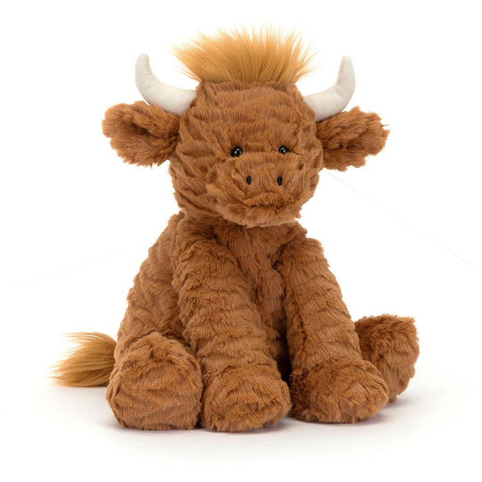 JellyCat Fuddlewuddle Highland Cow Plush Toy