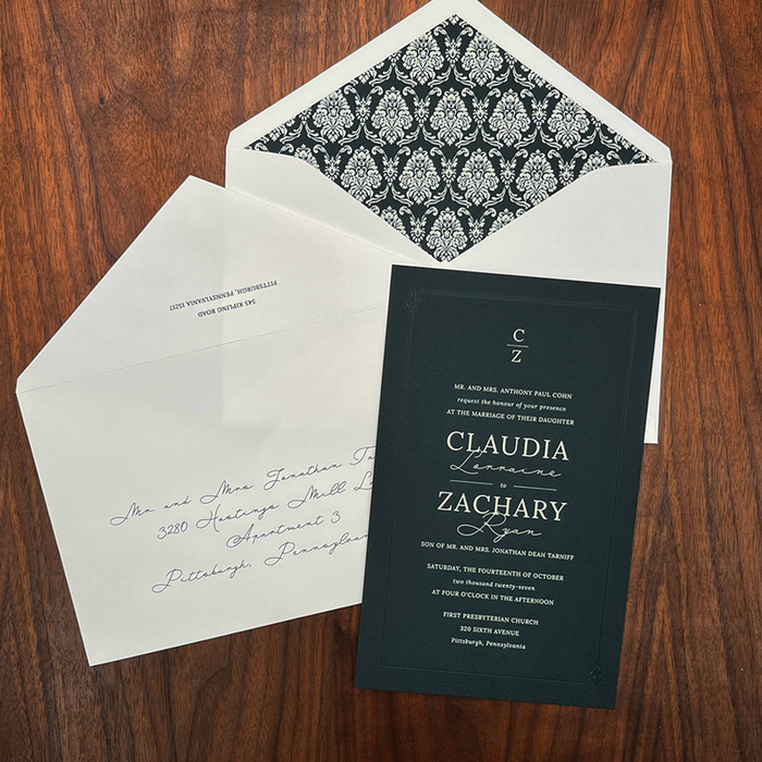 Gallant Wedding Invitation Suite