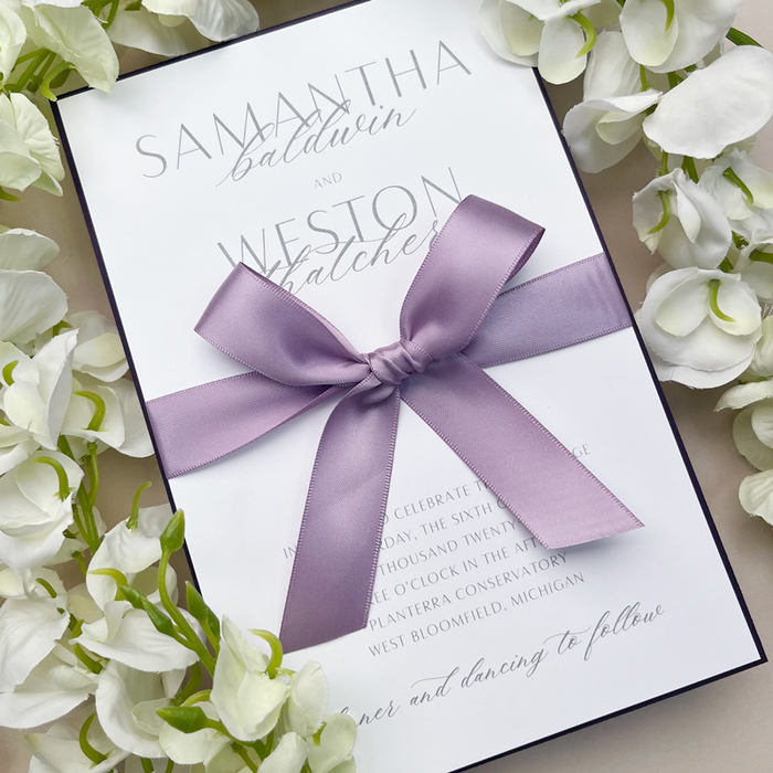 Gouache Wedding Invitation Suite