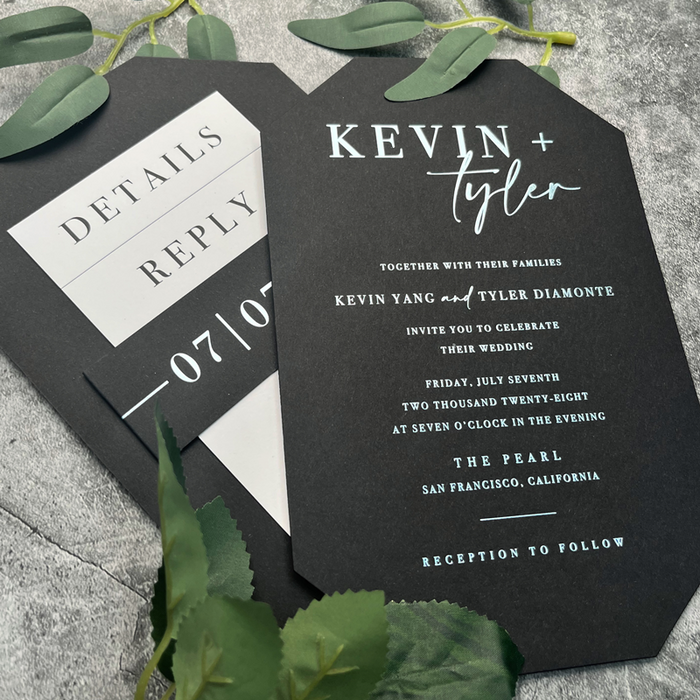 Plein Air Wedding Invitation Suite