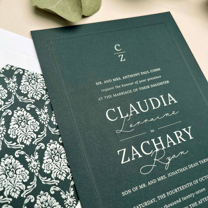 Gallant Wedding Invitation Suite