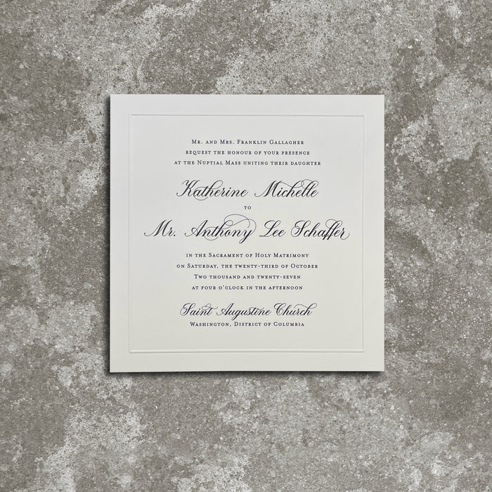 Piazza Wedding Invitation Suite