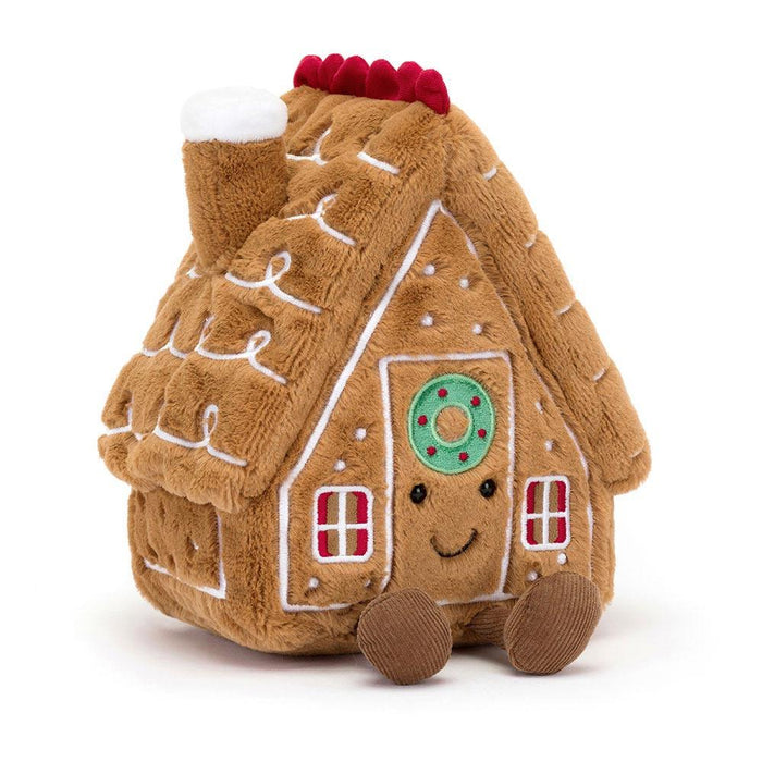 Jellycat Amuseables Gingerbread House Plush Toy