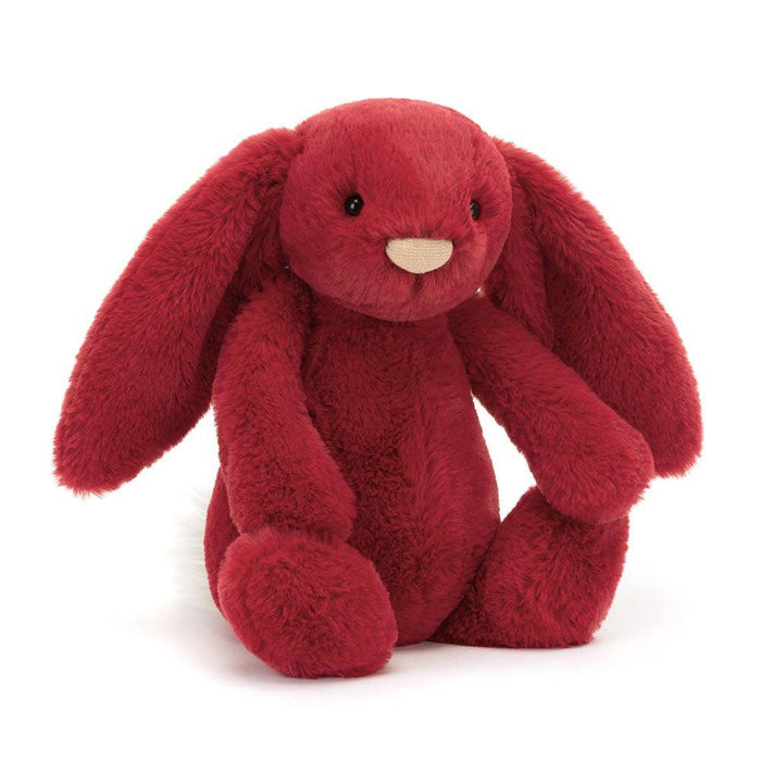 Jellycat Bashful Luxe Bunny Scarlett Original Plush Toy