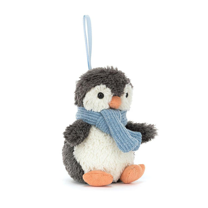 Jellycat Peanut Penguin Ornament Plush Toy