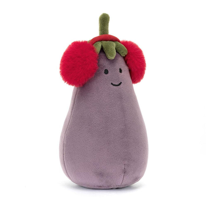 Jellycat Toastie Vivacious Red Eggplant Plush Toy