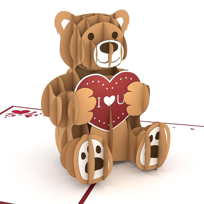 Love Bear 3D Pop Up card