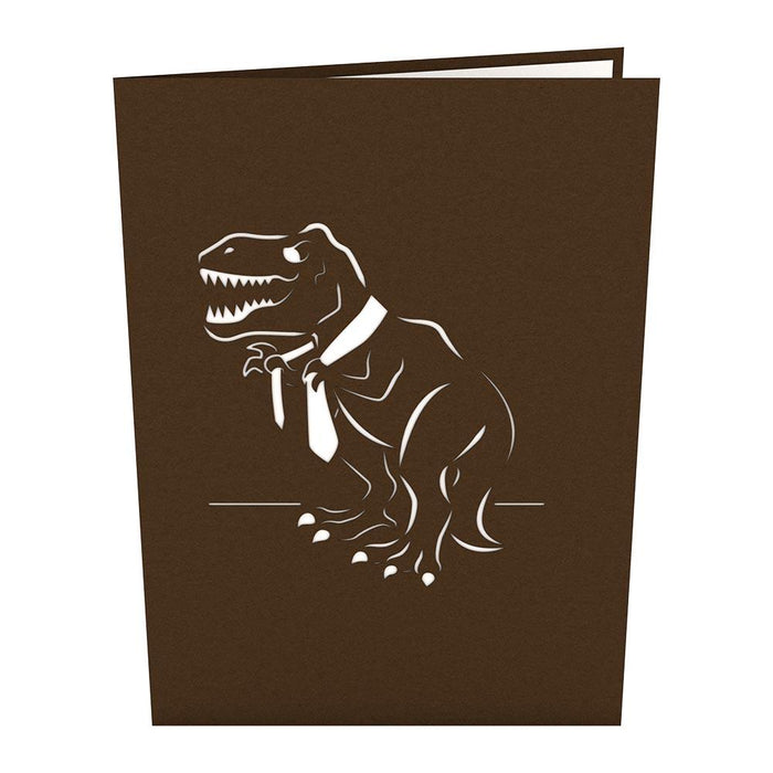 T-Rex Dad 3D Pop Up card