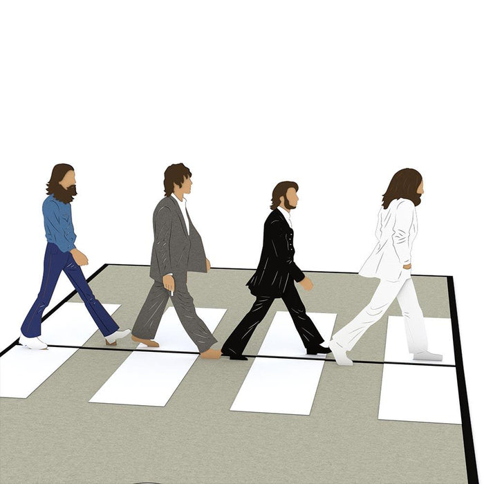 The Beatles Abbey Road 3D Pop Up card