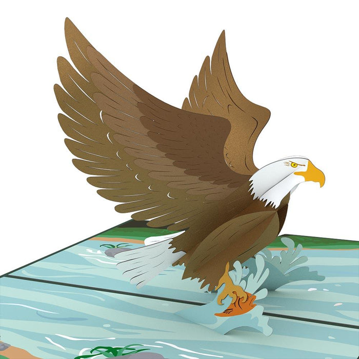 Eagle 3D Pop Up card