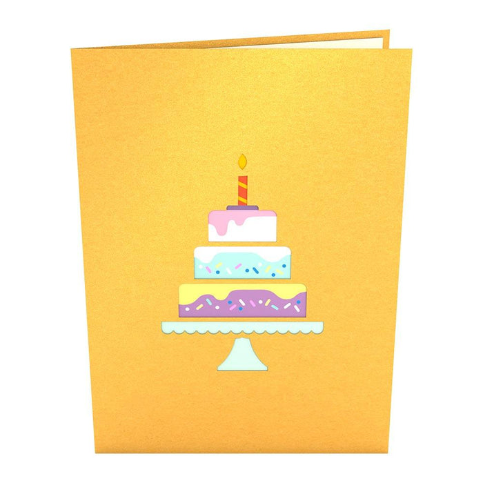 Happy Birthday Cake 3D Pop Up card