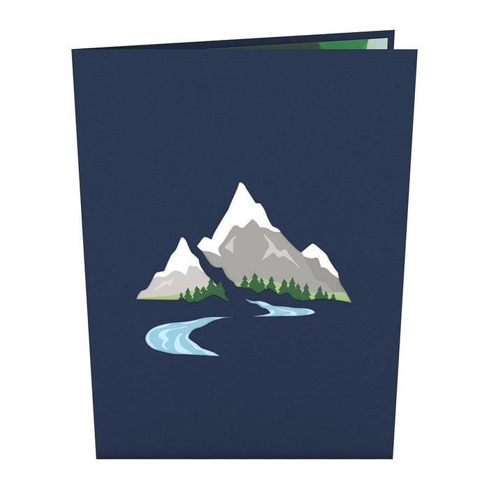 Mountains 3D Pop Up card