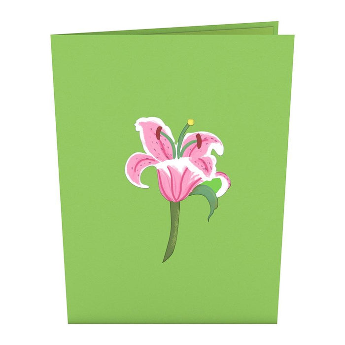 Lily Bloom 3D Pop Up card