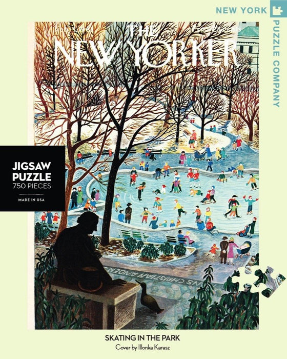 The New Yorker Skating in the Park Puzzle