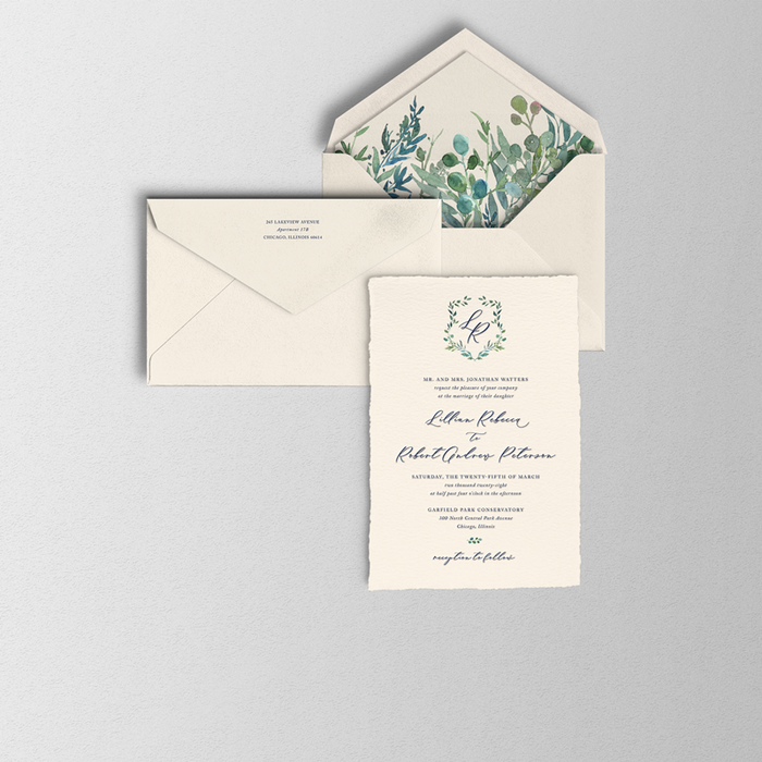 Palette Wedding Invitation Suite