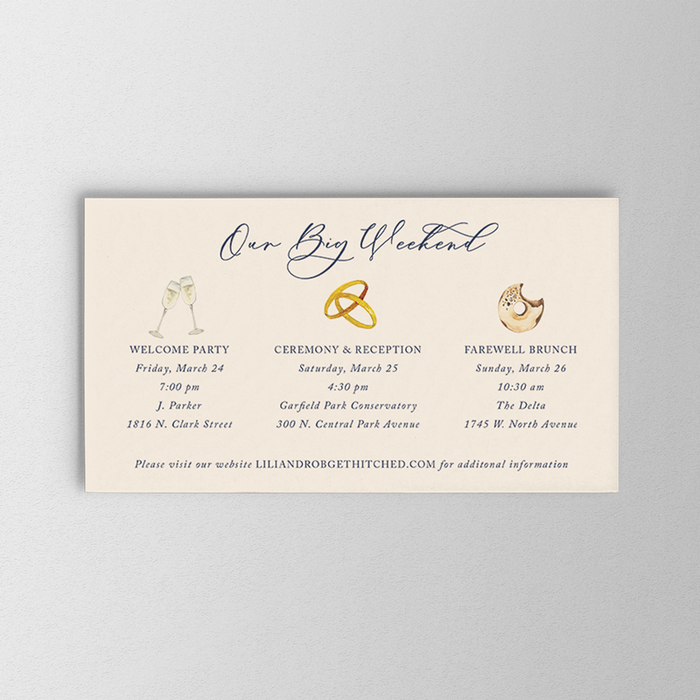 Palette Wedding Invitation Suite