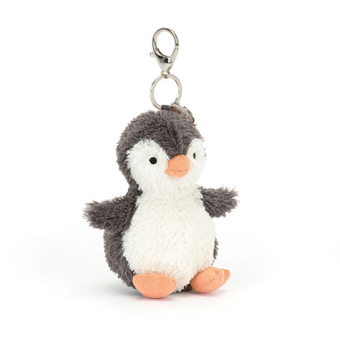 JellyCat Peanut Penguin Bag Charm Plush Toy