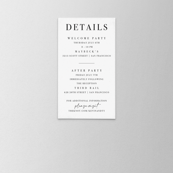 Plein Air Wedding Invitation Suite