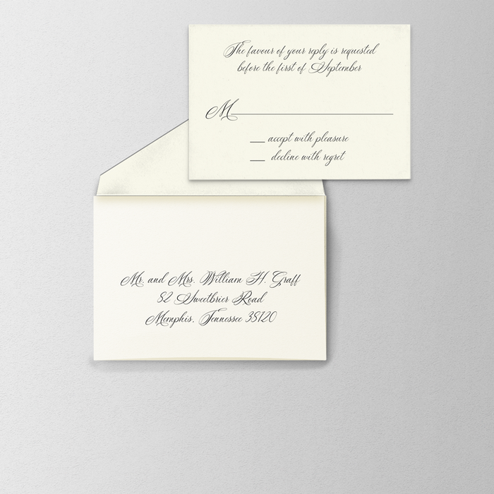 Chiaroscuro Wedding Invitation Suite