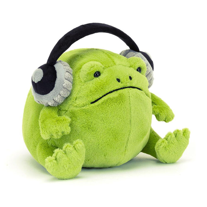 JellyCat Ricky Rain Frog Headphones Plush Toy