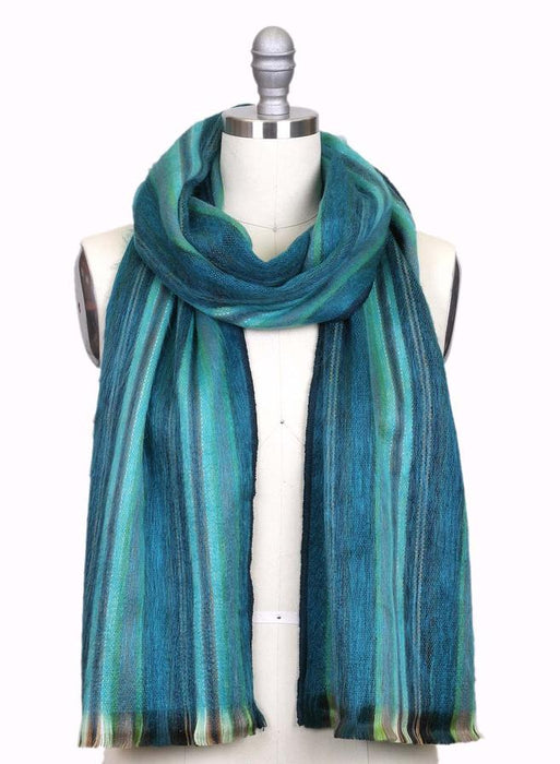 Alpaca Scarf - Blue-Tini